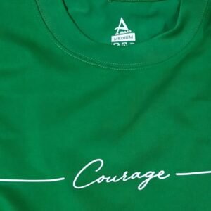Courage Tee — Emerald