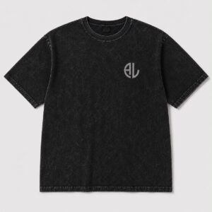 Signature Wash Tee — Washed Black